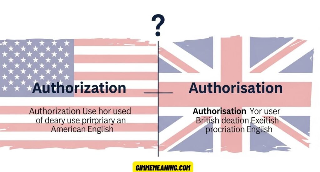 Authorization or Authorisation