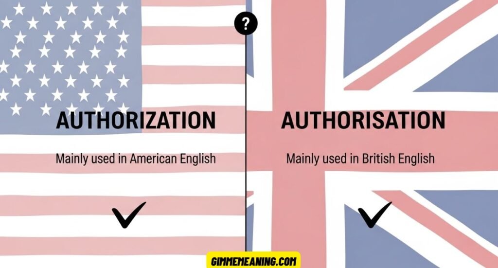 Authorization or Authorisation