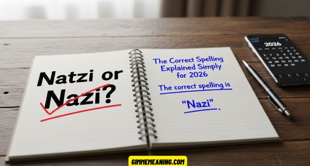 Natzi or Nazi