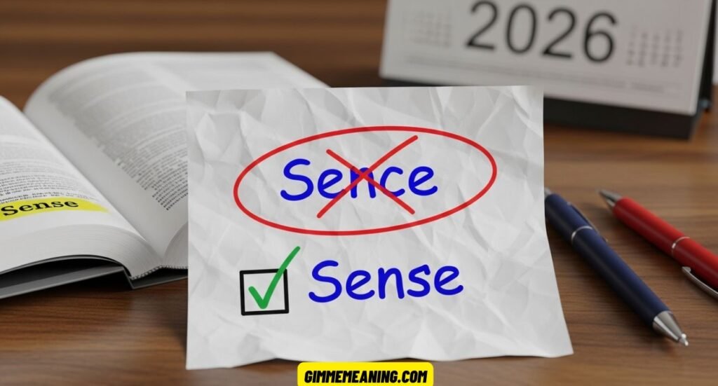 Sence or Sense