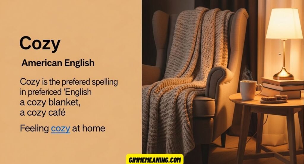 Cosy or Cozy