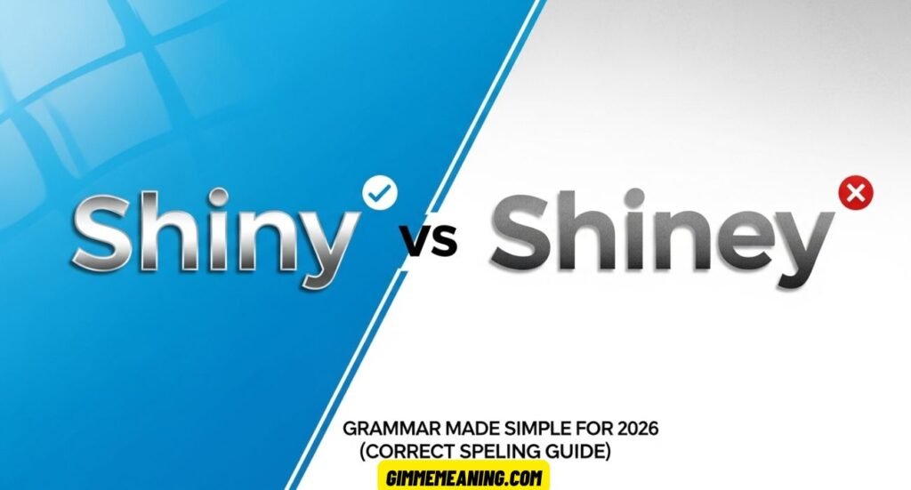 Shiny vs Shiney