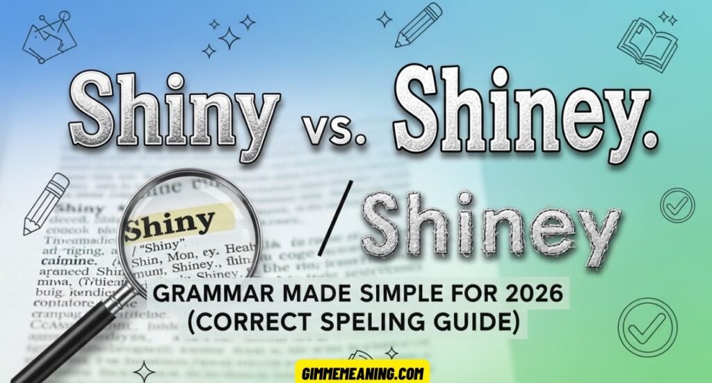 Shiny vs Shiney