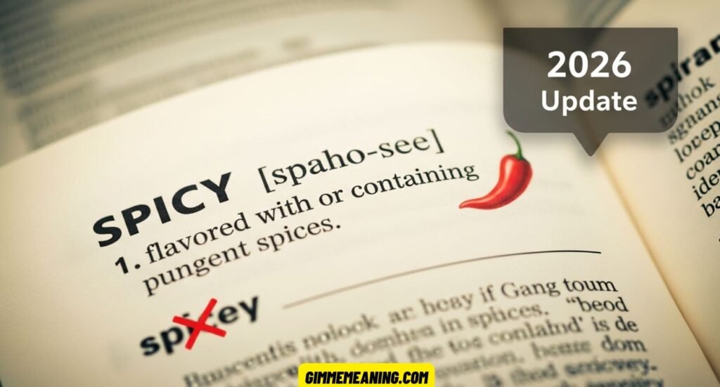 Spicey or Spicy