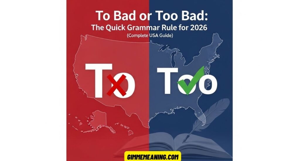 To Bad or Too Bad