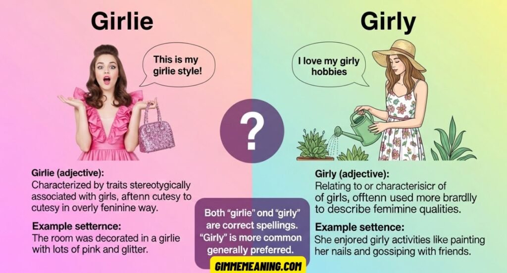 Girlie or Girly