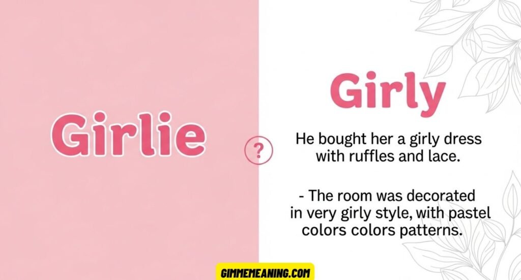 Girlie or Girly