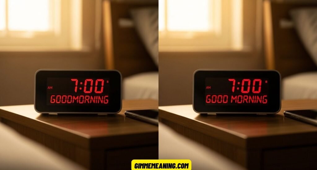 Goodmorning or Good Morning