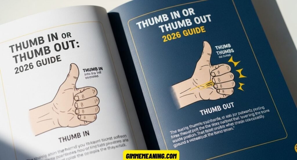 Thumb In or Thumb Out