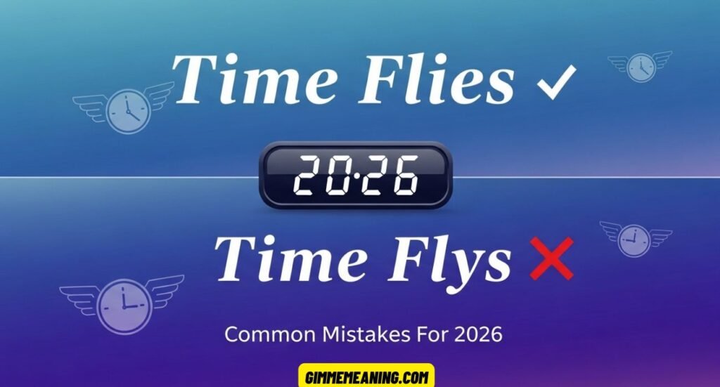 Time Flies or Time Flys
