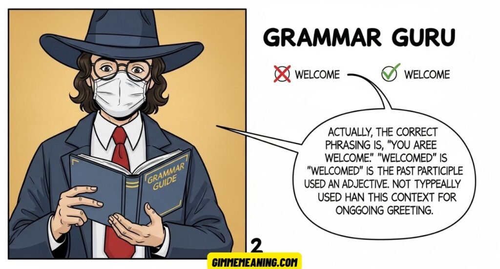 You Are Always Welcomed