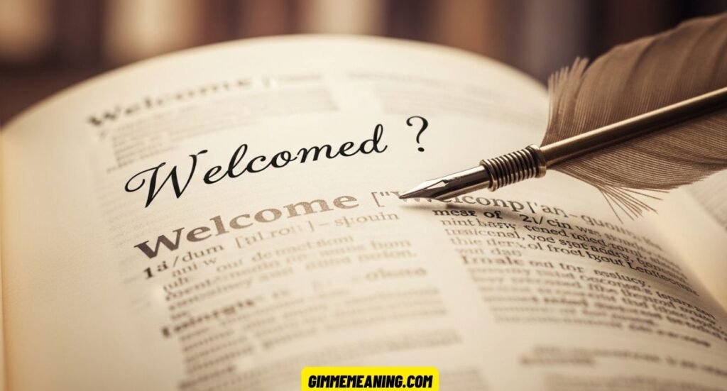 You Are Always Welcomed
