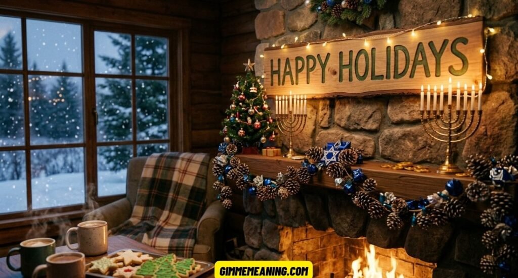 Happy Holiday or Happy Holidays?