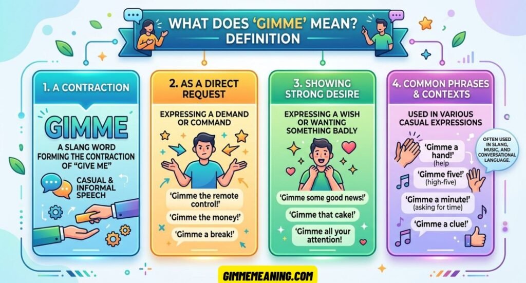 Gimme” Mean