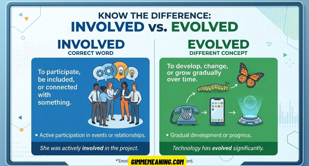 Envolved” or “Involved